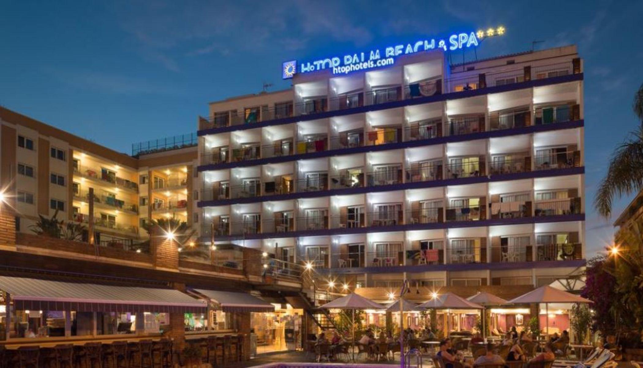 Htop Palm Beach & Spa #Htopenjoy Lloret de Mar Exterior foto